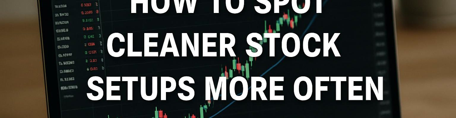 How to spot cleaner stock setups more often