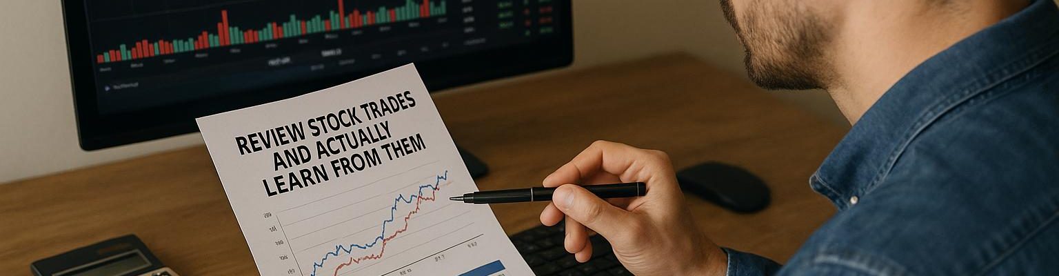 How to review stock trades and actually learn from them